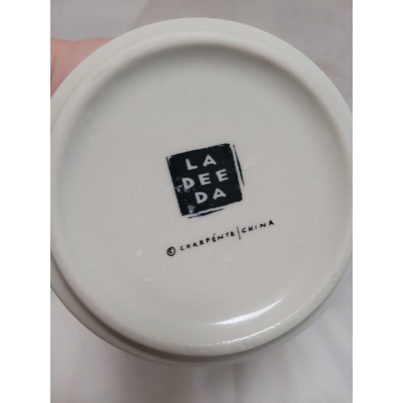 La Dee Da Christmas Naughty & Nice Elf 10 Oz. Ceramic Coffee, Hot Cocoa, Tea Mug - Picture 4 of 4